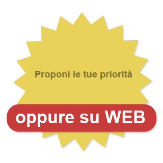 Proponi le tue priorità